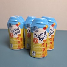 7 Bottles CRYSTAL LIGHT STRAWBERRY PINEAPPLE REFRESH W/Caffeine Water Enhancer