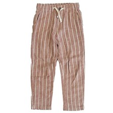 Rylee  Cru Kalen Pant Cedar Pinstripe Bottoms Size 6-7 Years Girls