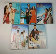 Burn Notice DVD Lot Seasons 1 2 3 4 5 Spy Espionage TV Show Series *AS IS*