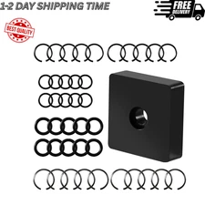 5-Pack 1/2" and 3/8" Impact Retaining Ring Clip With O-Ring for Milwaukee