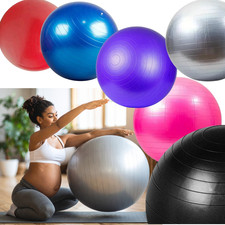 Pregnancy Ball  75cm with Pump- Anti Burst Exercise Yoga Swiss Ball for Birthing