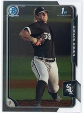 2015 Bowman Chrome Prospect Rookie Carlos Rodon #150 Yankees