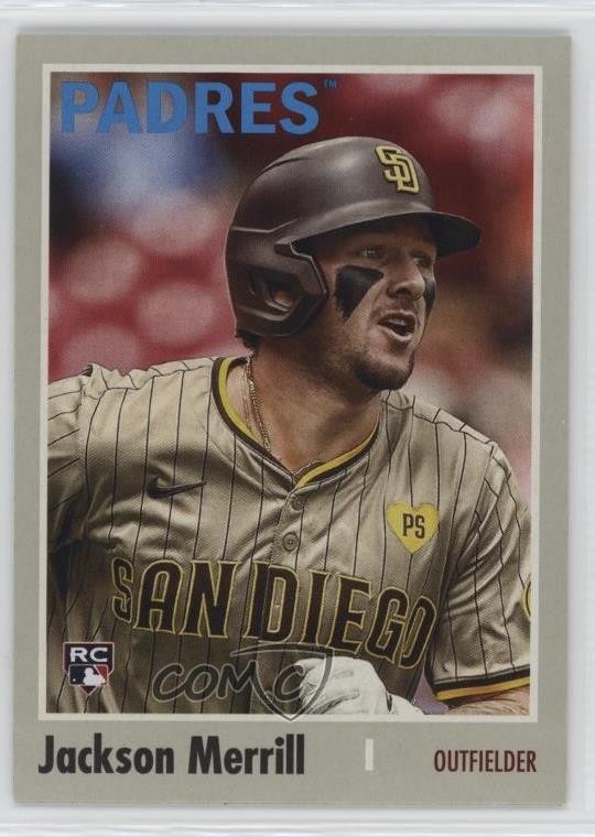 2024 Topps Archives 1970 Topps Jackson Merrill #156 4s3