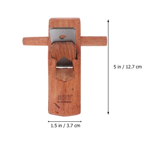 127 Mm Wood Planer Hand Planers Woodworking Manual Cutting Edged Red - Bild 7 von 11