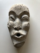 Ancienne Tête Décorative De Fontaine 