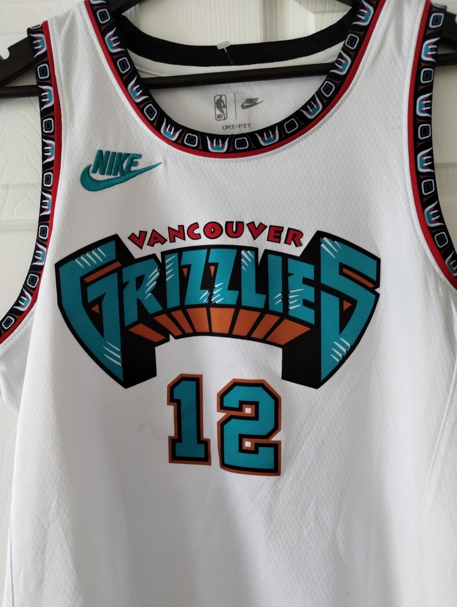 Nike NBA Vancouver Grizzlies Ja Morant #12 Swingman Jersey Size 44