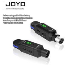 JOYO 2.4GHz Wireless Mics Adapter Microphone System 4-Channel XLR Dynamic  OP  