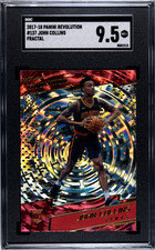 2017-18 Panini Revolution #137 Fractal John Collins Rookie Card SGC 9.5. rookie card picture