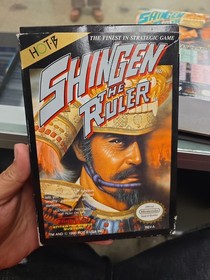 Shingen the Ruler Nintendo NES Game and Box