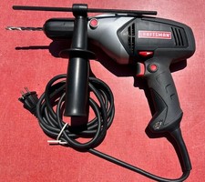 CRAFTSMAN 1/2 Inch Corded Hammer Drill, 315.101161, Case w/ Handle, Tested