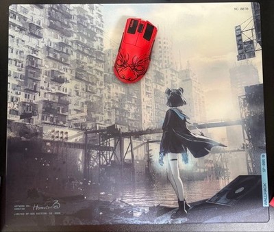 WALLHACK SP-005 Limited Edition Desolate Yume Glas Anime Mousepad Japan