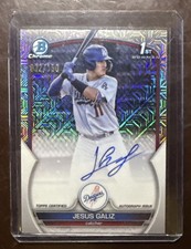 2023 Bowman Chrome Prospect Autographs Jesus Galiz #CPA-JGZ Choice Mojo /150 
