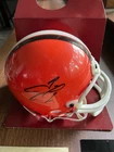 Tim Couch Signed mini Browns helmet with COA