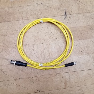 Pheonix Contact SAC-3P-M12MS-M8FS BK Sensor Cable, 2M, 60 VDC, 4Amp, Plug M12