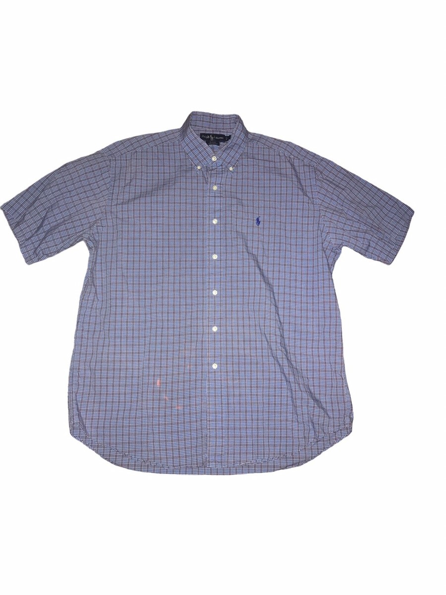 Short Sleeve Ralph Lauren Blake Button Down Ralph Lauren 90s