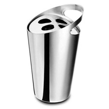 Image of Polished Stainless Steel Toothbrush Holder