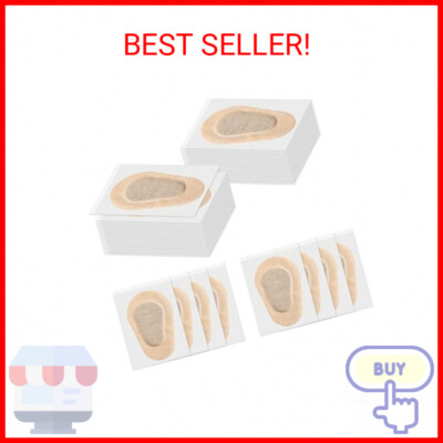 Panitay 40 Pcs Adhesive Eye Patches, Eye Patches for Adults Eye Pad Disposable E