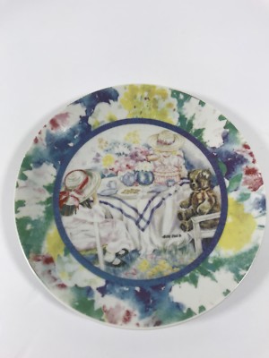 Tea For Three by Helen Paul Collection 1991 Watercolors Decoration Plate Collect