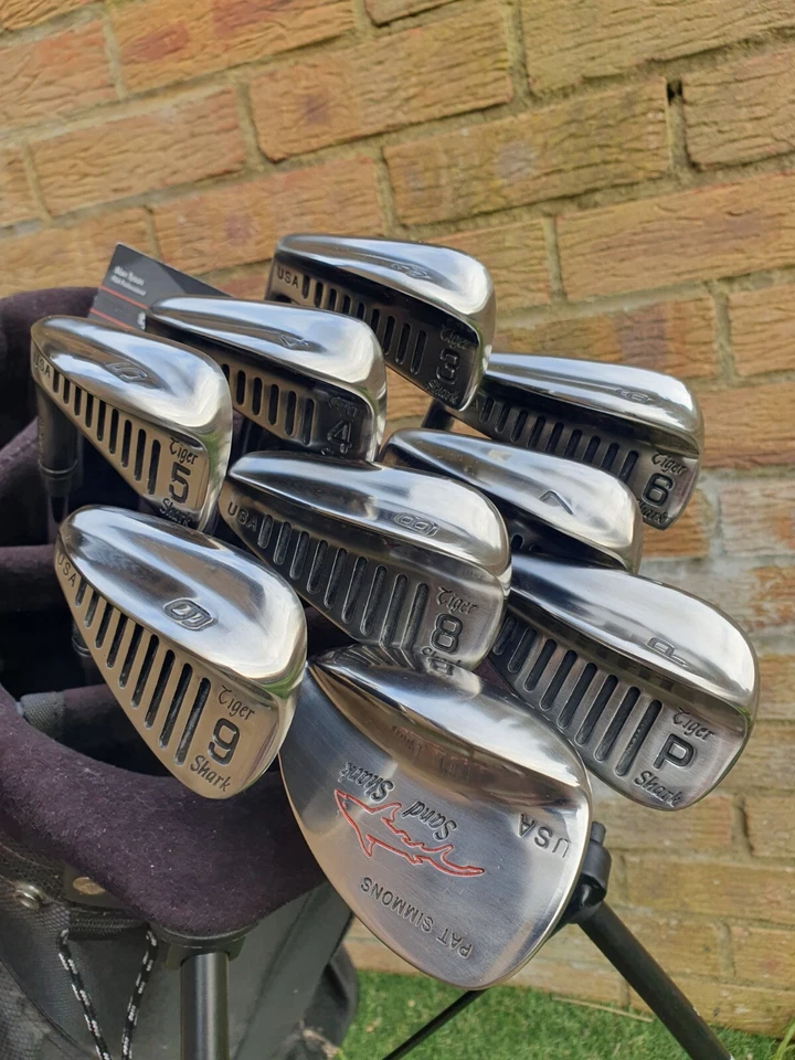 GENTS LEFT HAND TIGER SHARK IRONS REFURBISHED 1/2 INCH SHORTER  - Image 3 of 4