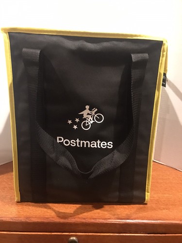 postmates food delivery bag