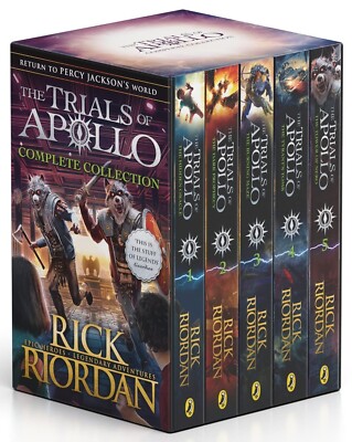4-7DAYS DELIVERY-The Trials of Apollo: Complete Collection(Box