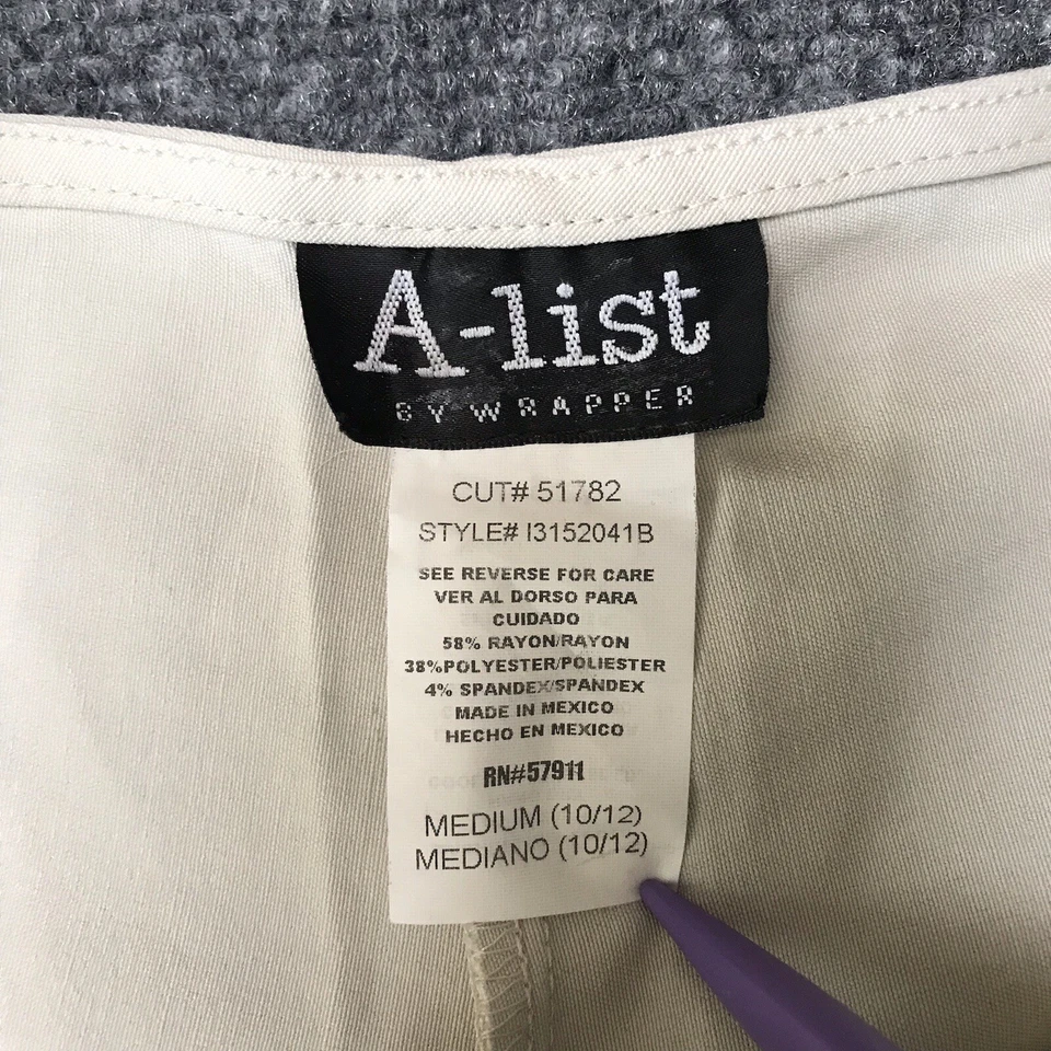 Pantalones Vintage Y2K Juniors Medianos 27W Cortados Rave Boho Vaquera Occidental Foto 4 de 4