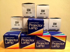 Lot of 15 New Old Stock Projector Lamp SYLVANIA/ GE Bulbs DDM 80W 19V