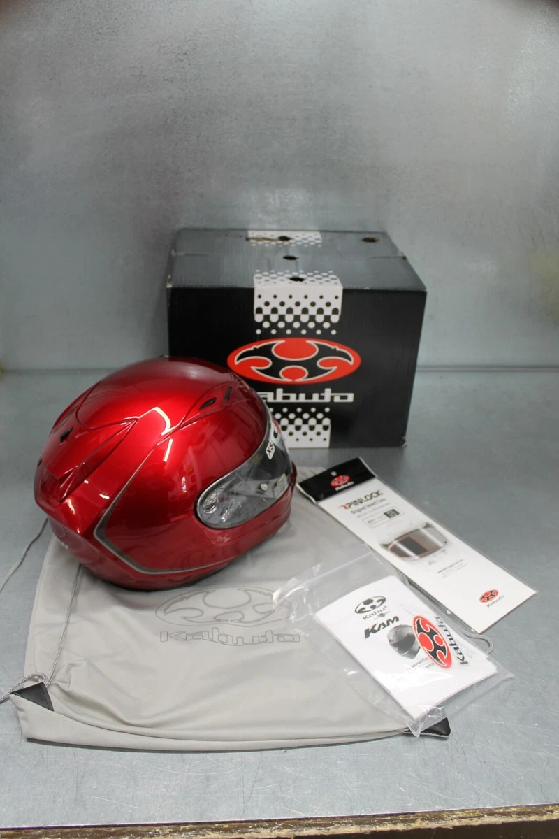 Nice New Kabuto Kamui Shiny Red Size Extra Small New