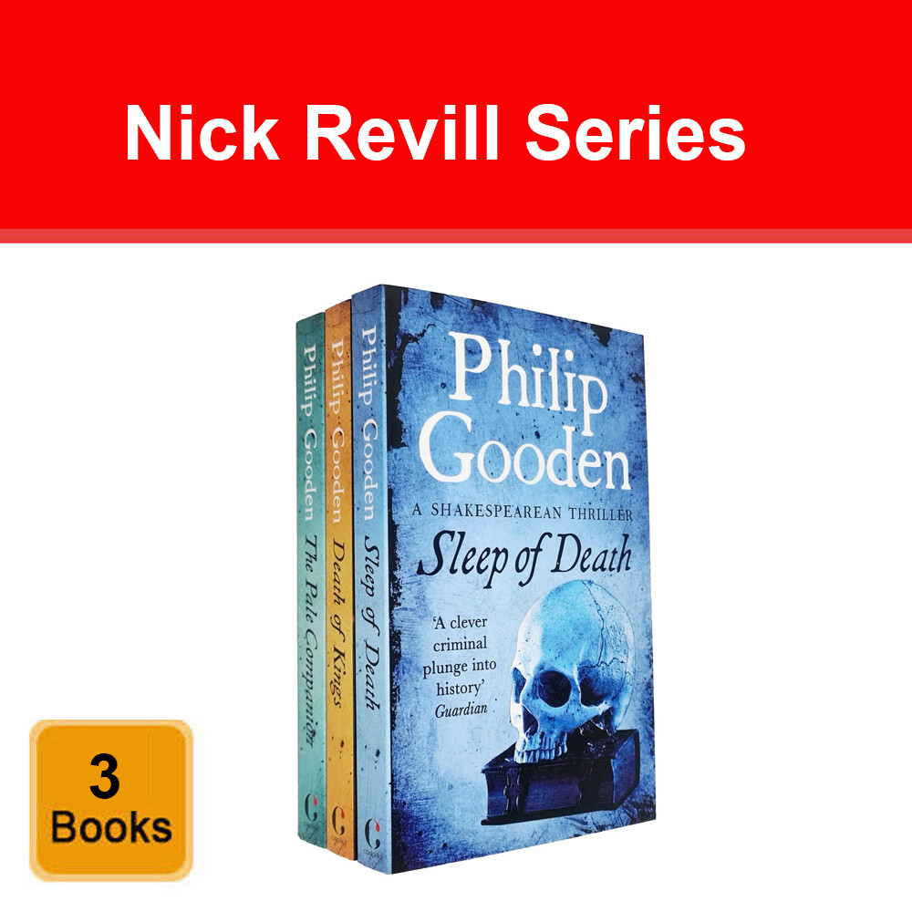 Philip Gooden Nick Revill Series Collection 3 Books Set Sleep of Death
