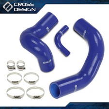 Fit For John Deere Models Blue Radiator Hose Set  Upper Lower & Bypass Hoses