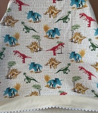 Receiving Baby Blanket. Dinosaur Baby Blanket. 36X36 Baby Boy Blanket.