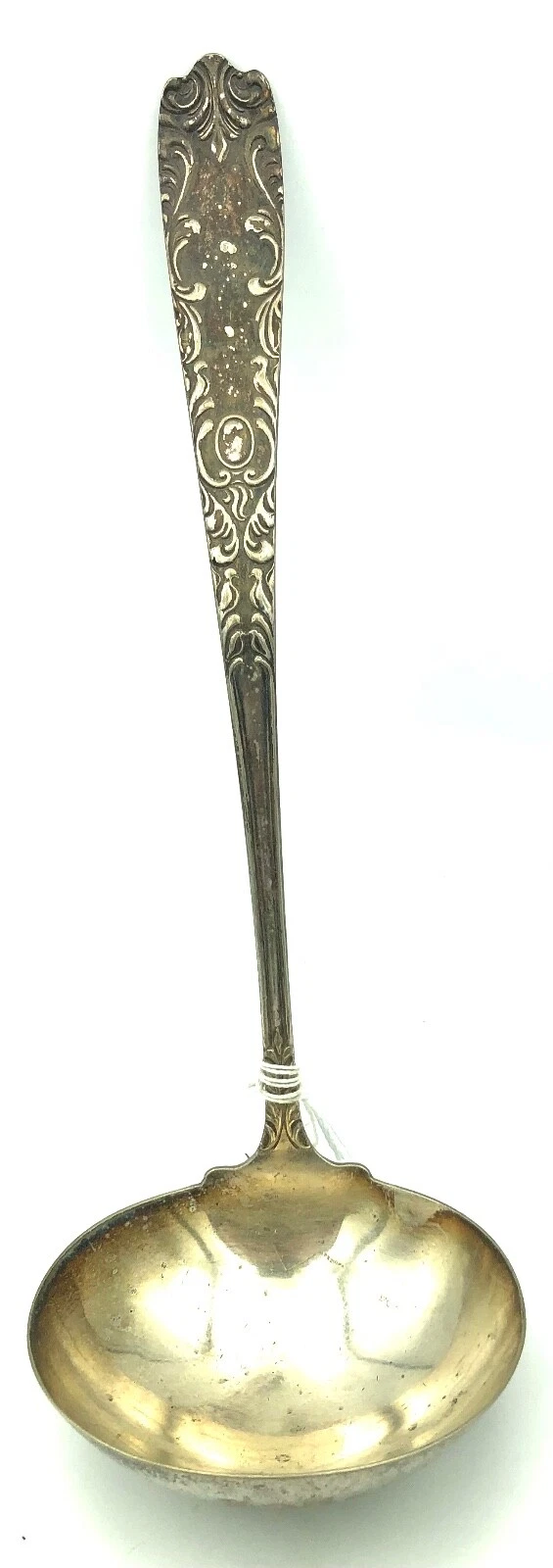 Vintage! Large 11" Rogers Cutlery Co. Punch/Soup Ladle New Century 1871s.