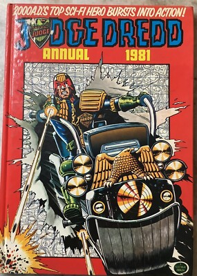 Judge Dredd Annual 1981 HC Fleetway Annual