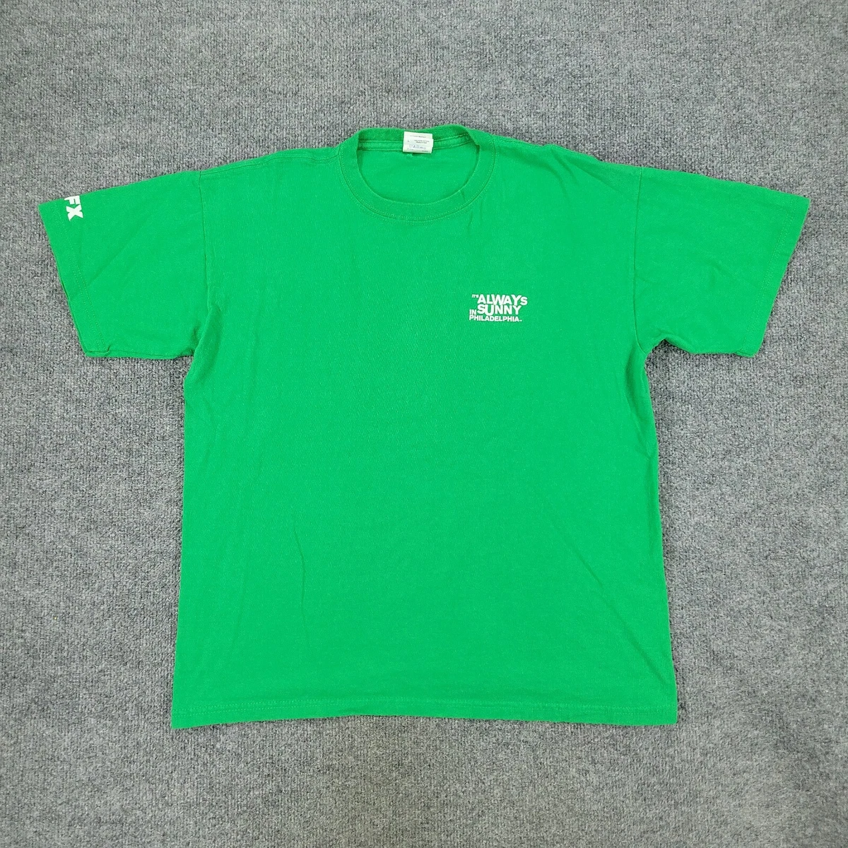 It s Always Sunny In Philadelphia Shirt Men Large Green Graphic