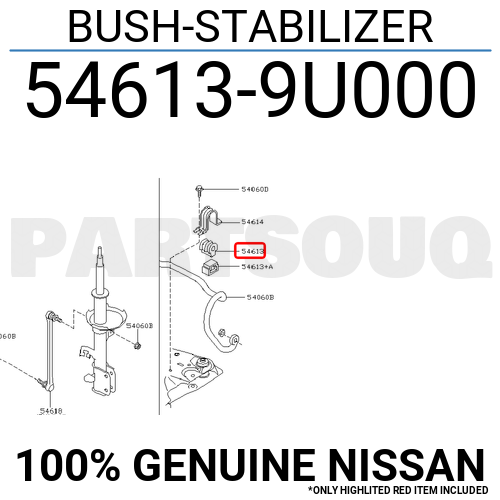 Nissan 54613 9u000