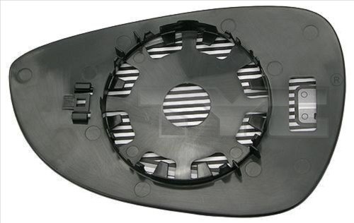 Left TYC 310-0130-1 Mirror Glass, outside mirror for FORD