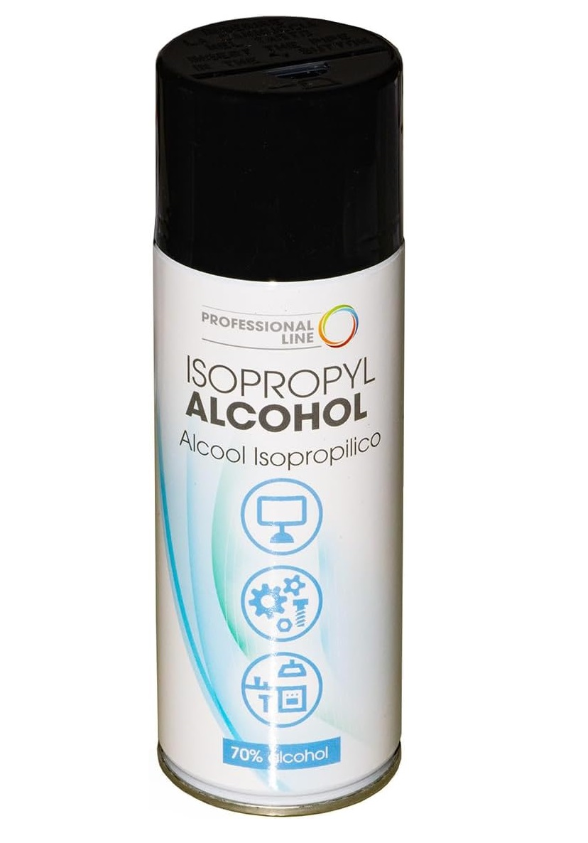 Solchim Alcool Isopropilico Spray 400 ml Pulizia Ossidazione Lenti Scheda Madre