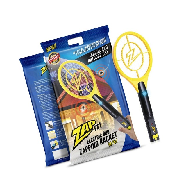 ZAP IT! Mini Bug Zapper - Rechargeable Mosquito, Fly Killer and Bug