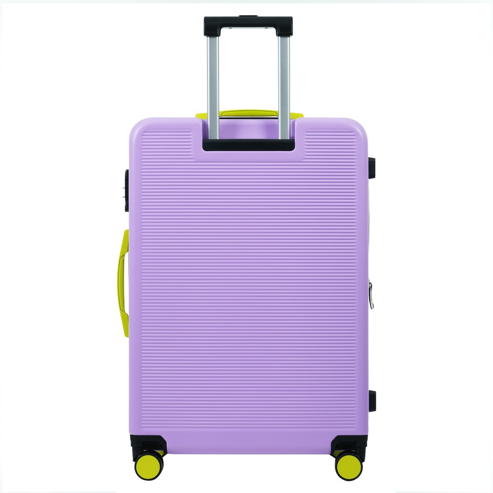 3 Pcs Luggage Set Hardside Spinner Suitcase TSA 20'' 24'' 28