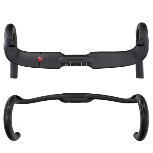 Carbon Road Bike Handlebar 31.8 X 380/400/420/440mm Internal Routing ...