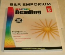 Spectrum Reading Grade 6 - (2015 Carson-Dellosa Publishing) - 170 Pages