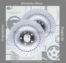 Mercedes-Benz Bremsscheiben Satz hinten ML W166 A1664230512