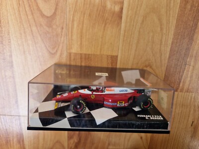 MINICHAMPS 1/43 FERRARI F 93 A GERHARD BERGER 1993 F1 DIECAST CAR