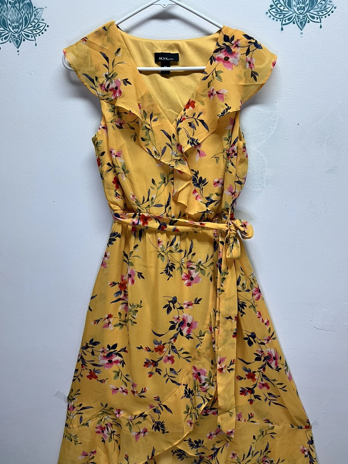 Abito giallo ALYX. Taglia SP