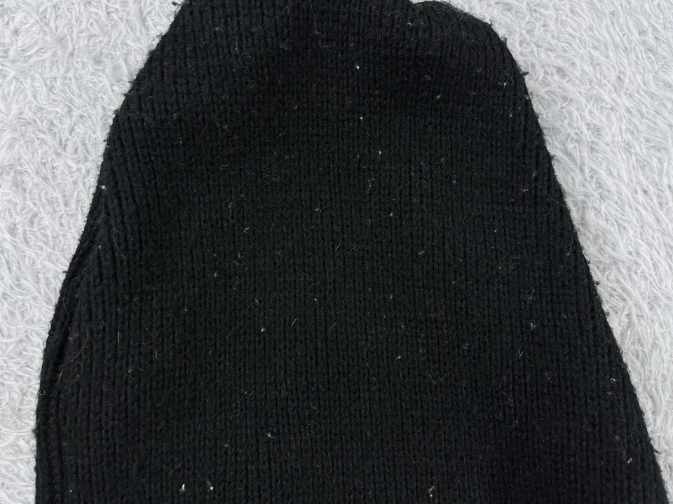 Wigwam Gorro Toque Adulto Talla Única Negro Tejido Orlon Acrílico Esquí Hecho en EE. UU. Exterior Foto 2 de 4