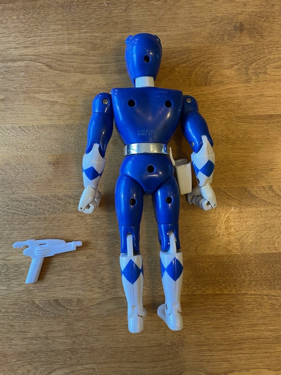 Mighty Morphin Power Rangers 1993 Blue Ranger Action Figure 8
