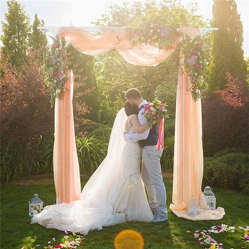 Metal Garden Heavy-Duty Arch Arbor Trellis Archway for wedding Climbing Plants - Picture 6 of 14