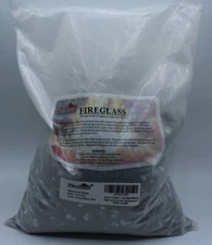 Stanbroil 10-Pound Blended Fire Glass - 1/4 Inch Onyx Black Reflective Tempered