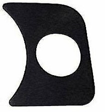 Vw Type 1 Bug 1958-1977 Black Dash Solid Panel For Single 52mm Or 2-116 Gauge Vw Type 1 Bug 1958-1977 Black Dash Solid Panel For Single 52mm Or 2-116 Gauge