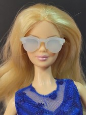 MATTEL PEARL WHITE SEMI SUNGLASSES SHADES BARBIE FASHIONISTAS ACCESSORY FASHION